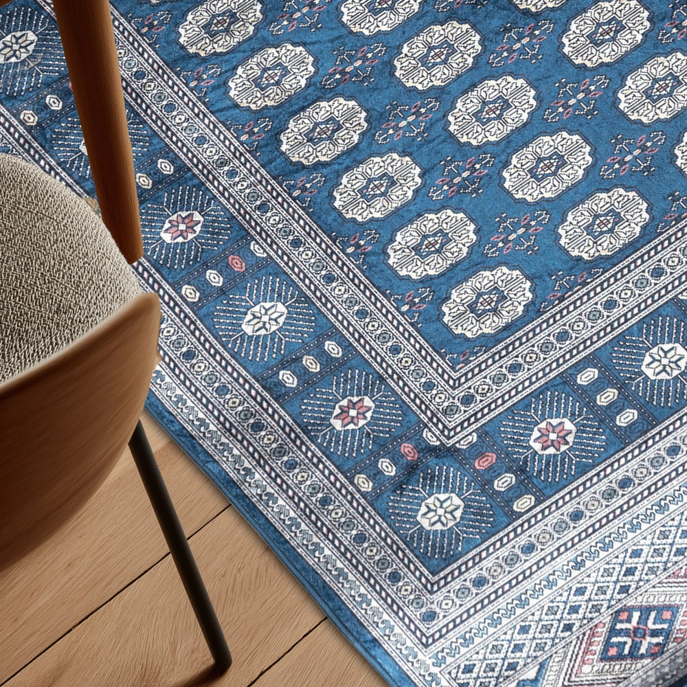 New Bokhara Silk sininen