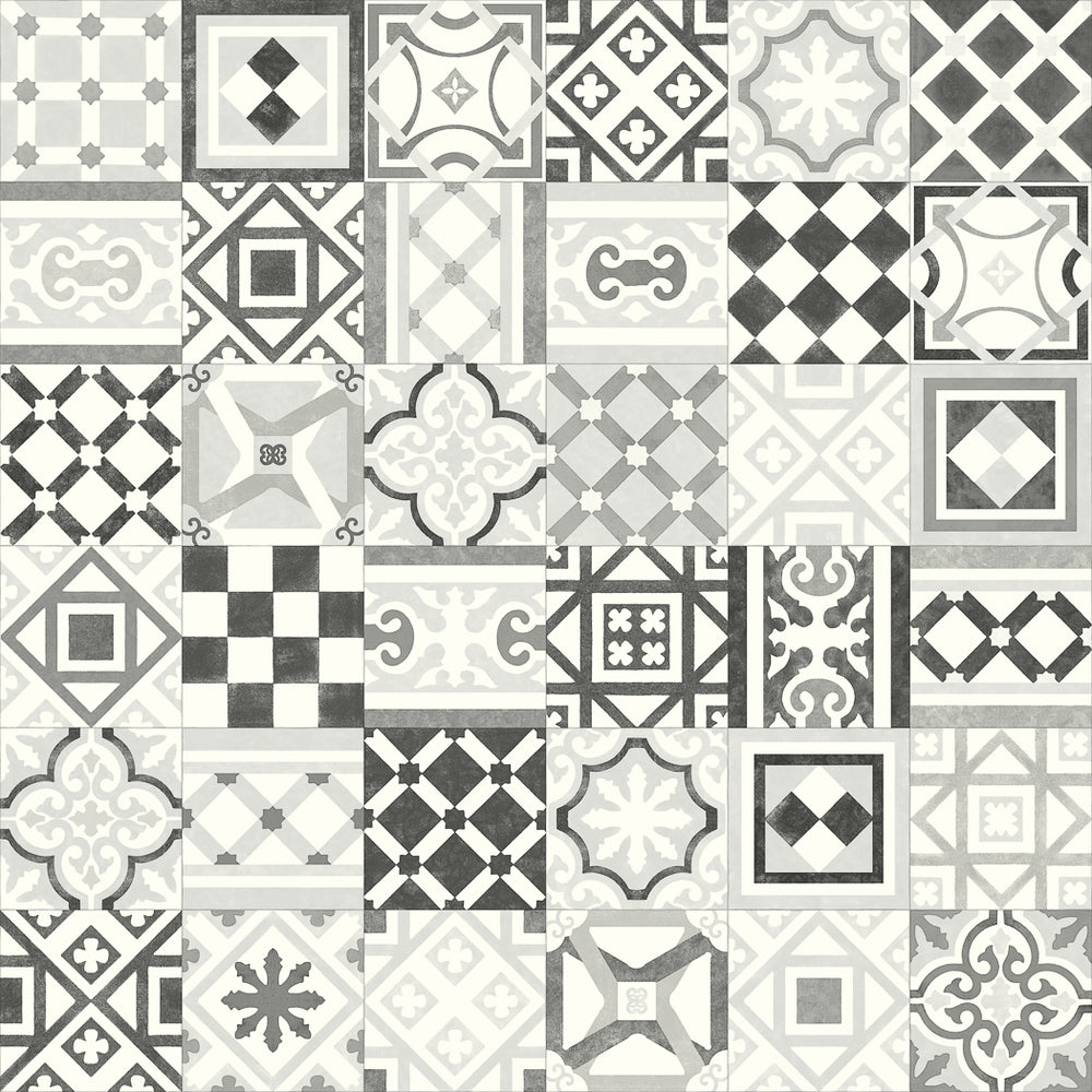 Design Mosaic harmaa