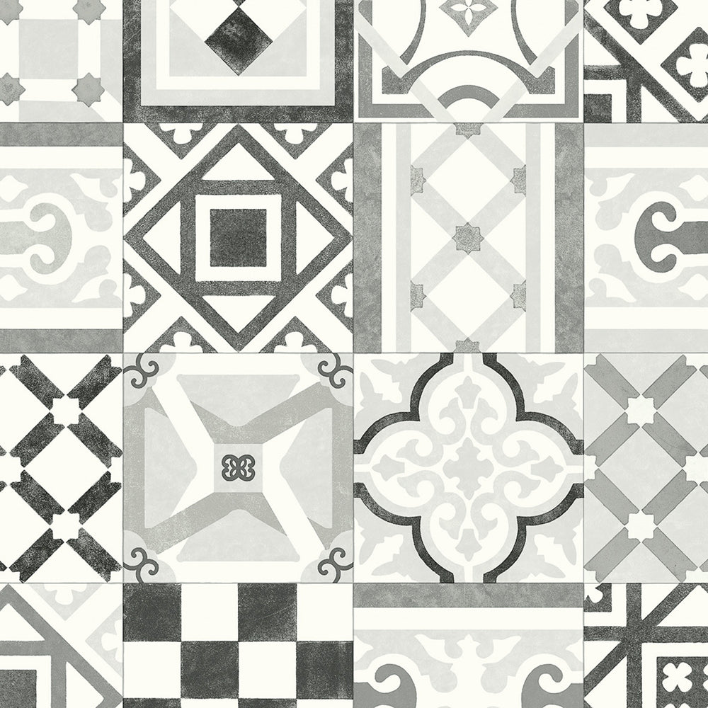 Design Mosaic harmaa