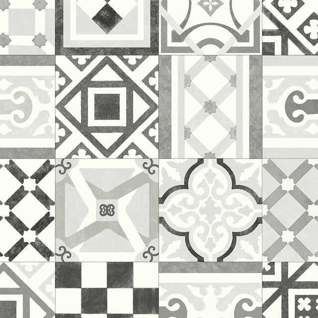 Design Mosaic harmaa
