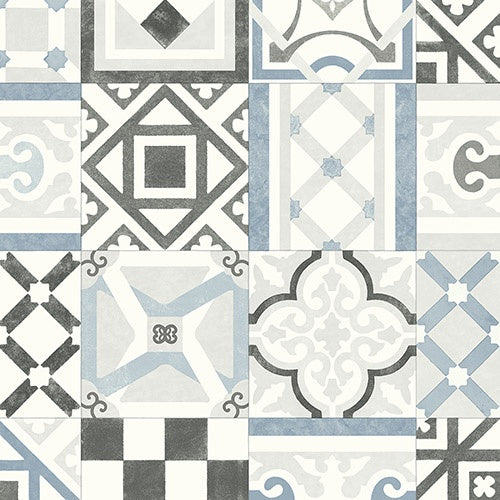 Design Mosaic sininen