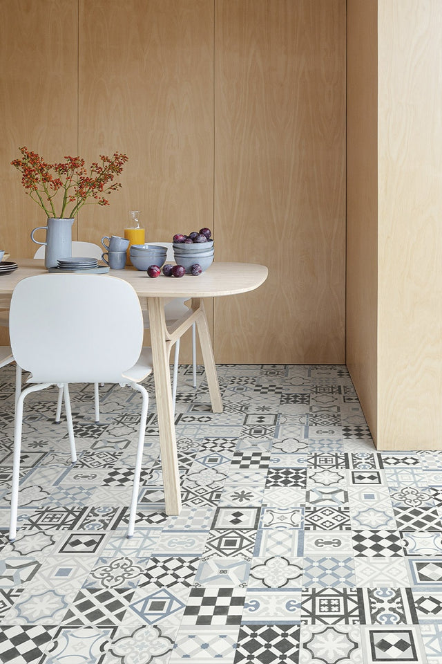 Design Mosaic sininen