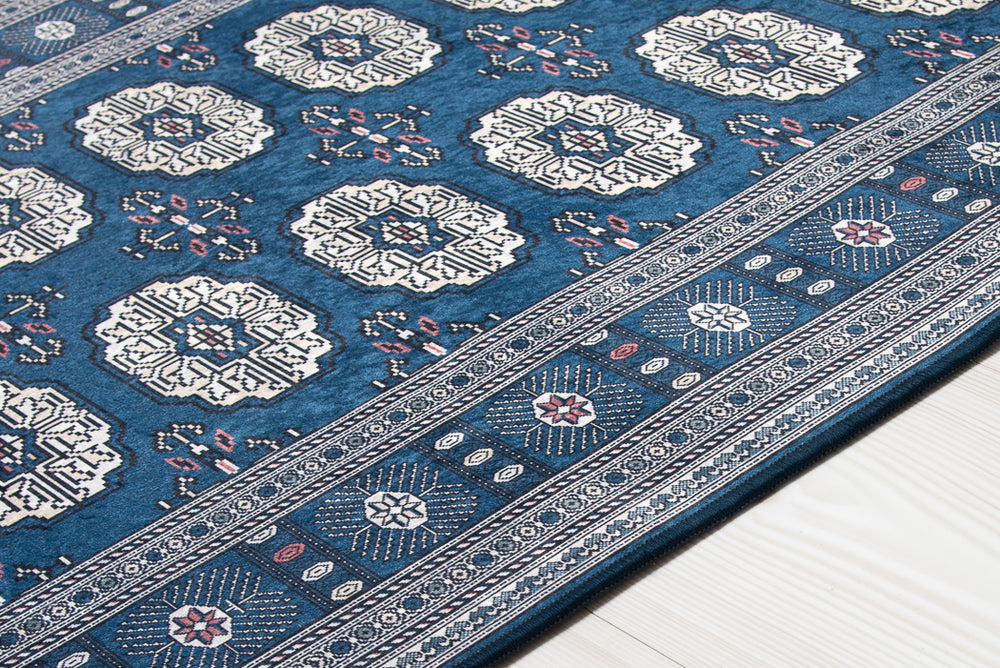 New Bokhara Silk sininen