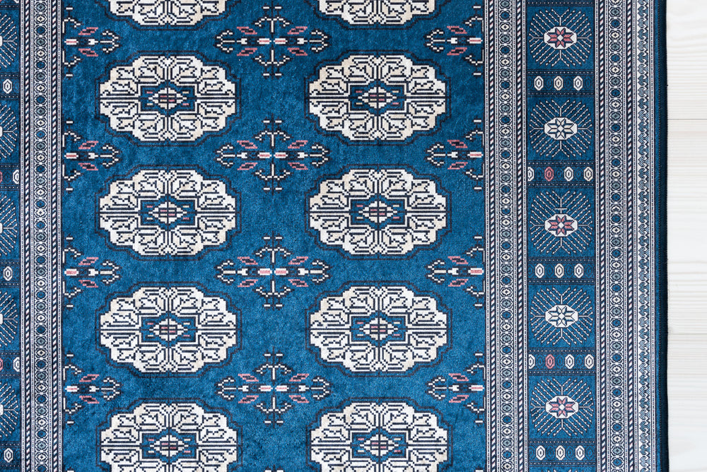 New Bokhara Silk sininen