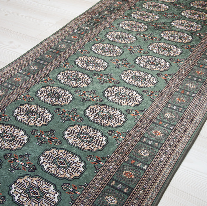 New Bokhara Silk vihreÀ