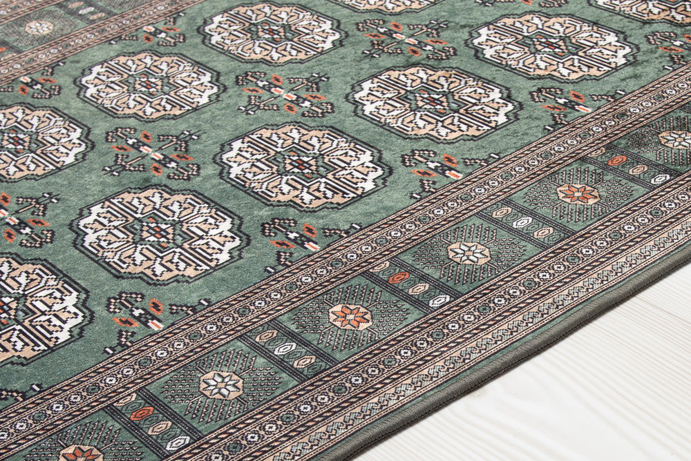 New Bokhara Silk vihreä