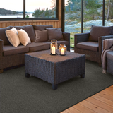 Sisal top Bouclé antrasiitti