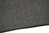 Sisal top Bouclé antrasiitti