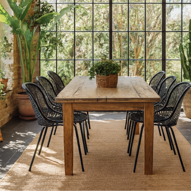 Sisal top Bouclé tropiikki